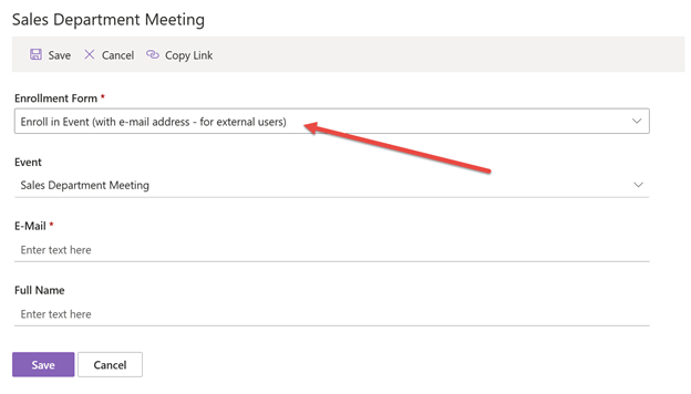 Enroll external users