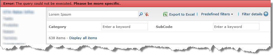 Out Of Memory Exception