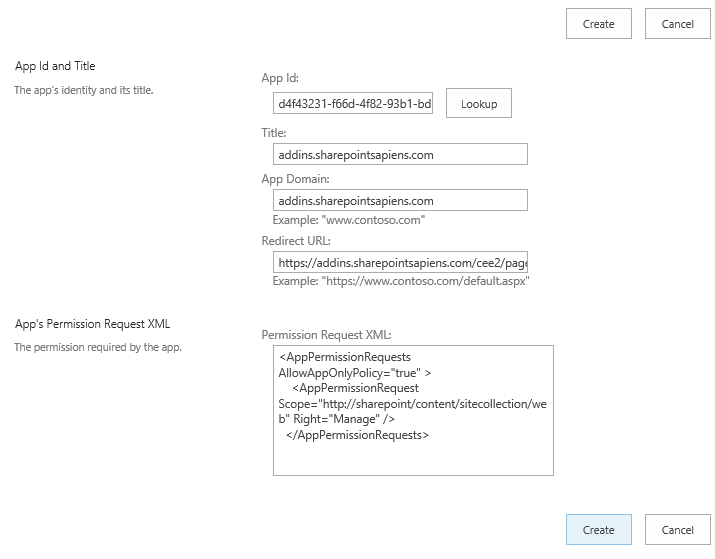 enter permissions xml